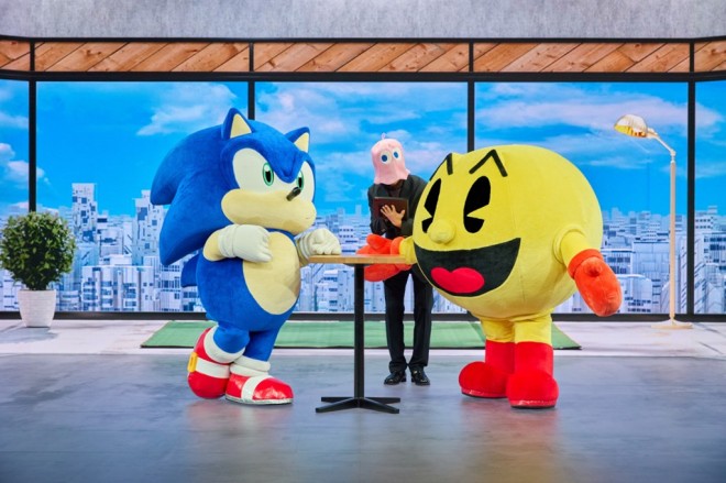 Sonic, Pac-Man